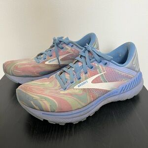 Brooks Adrenaline GTS 22 Women's Running Shoes Size 10 Tropical Purple & Pink
